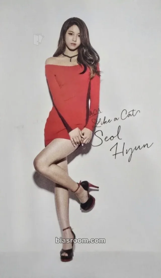 AOA - Seolhyun - Like a Cat (Japanese Version) Album taiwanese press album photocard