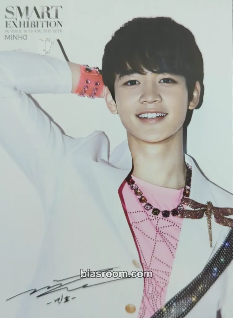 Minho S.M.ART Exhibition Photocard - SHINee - SHINee K-pop photocard
