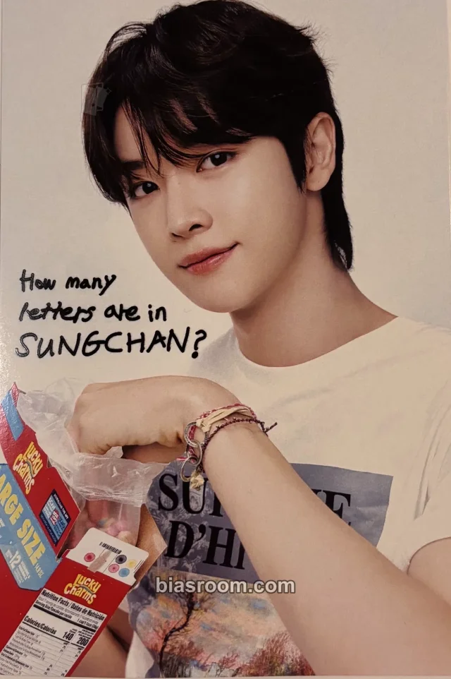 Sungchan RIIZE X SUPERSTAR SM Photocard - RIIZE | Bias Room