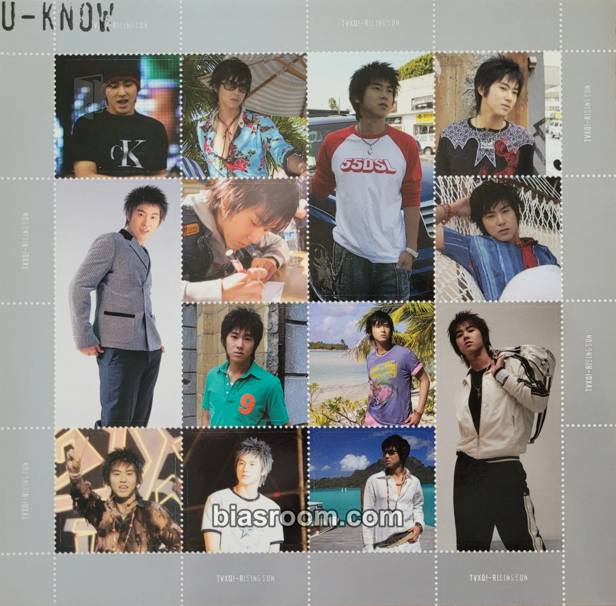 U-Know Yunho Dong Bang Shin Ki Vol. 2 - Rising Sun Repackage 4th Story Book: Five Secret Story Photocard - TVXQ - TVXQ K-pop photocard