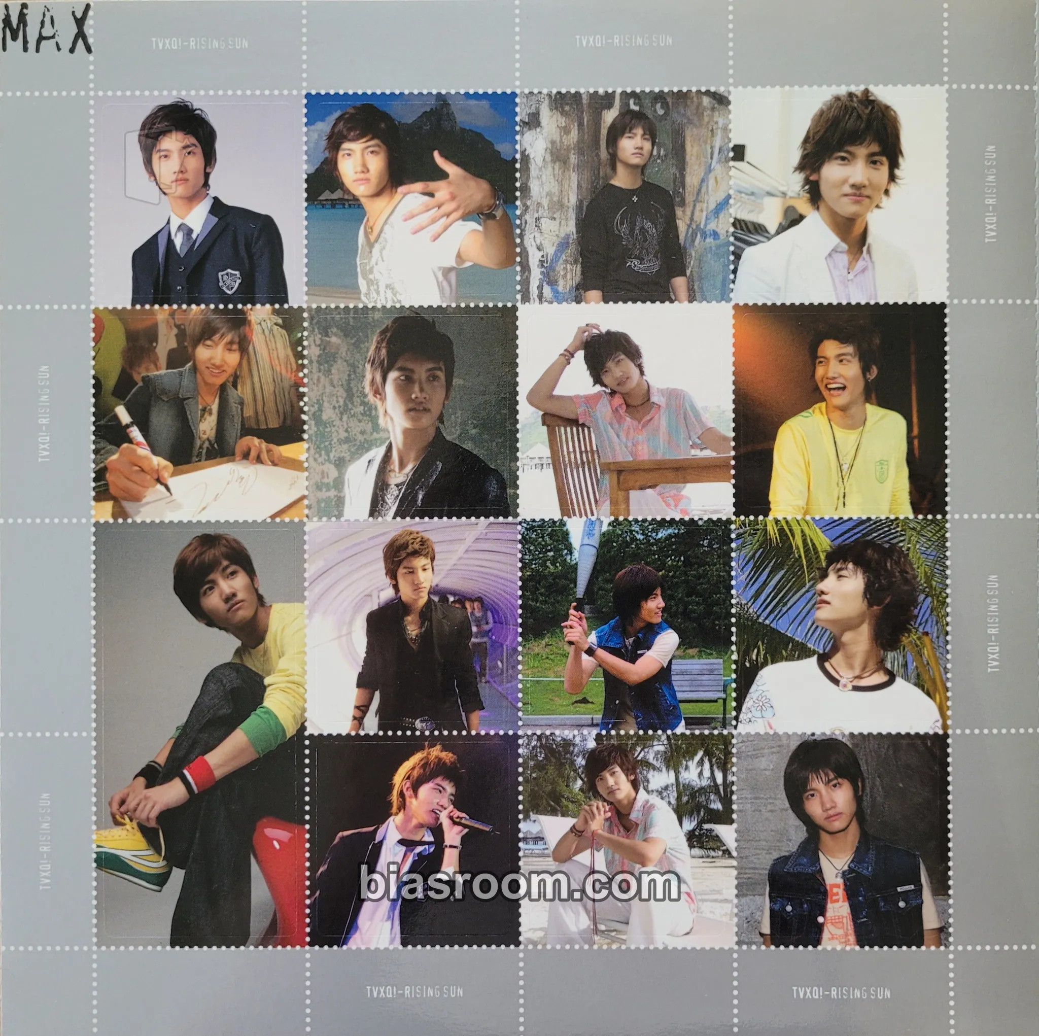Max Changmin Dong Bang Shin Ki Vol. 2 - Rising Sun Repackage 4th Story Book: Five Secret Story Photocard - TVXQ - TVXQ K-pop photocard