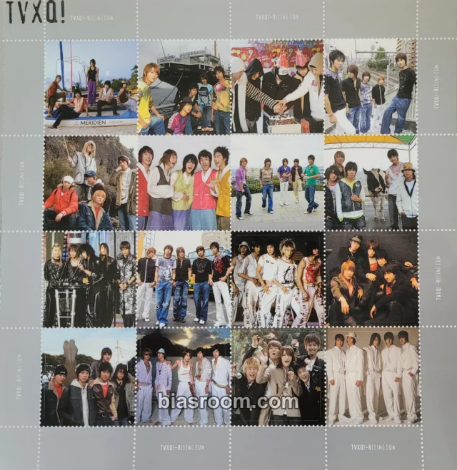 TVXQ - Other photobook inclusion sticker sheet