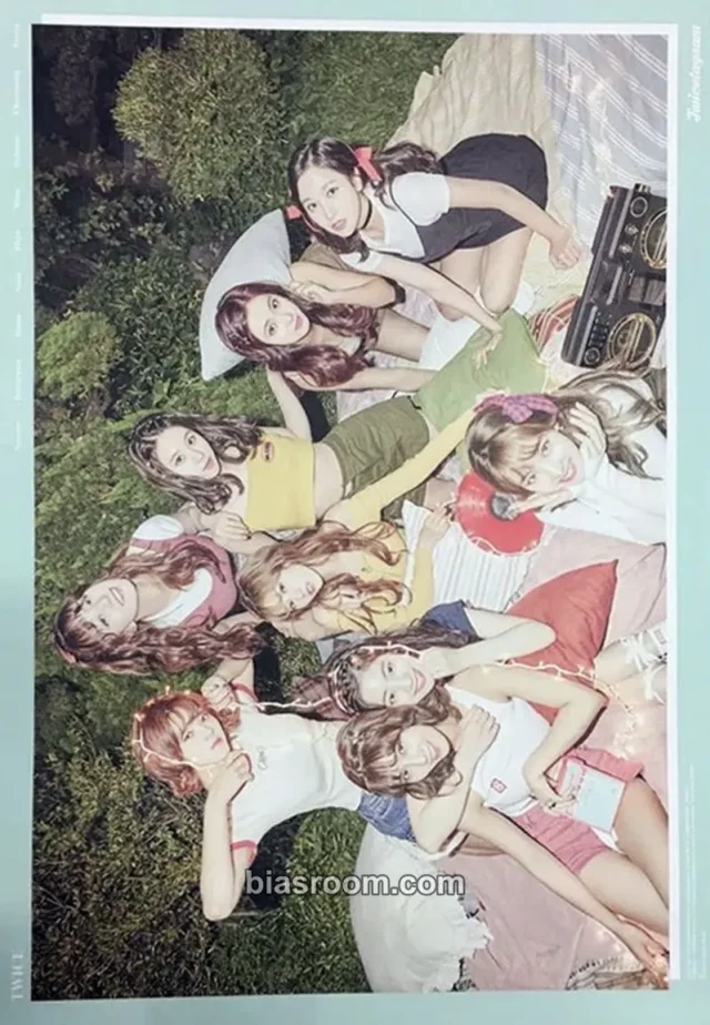 TWICE - Twicetagram Album poster mint version