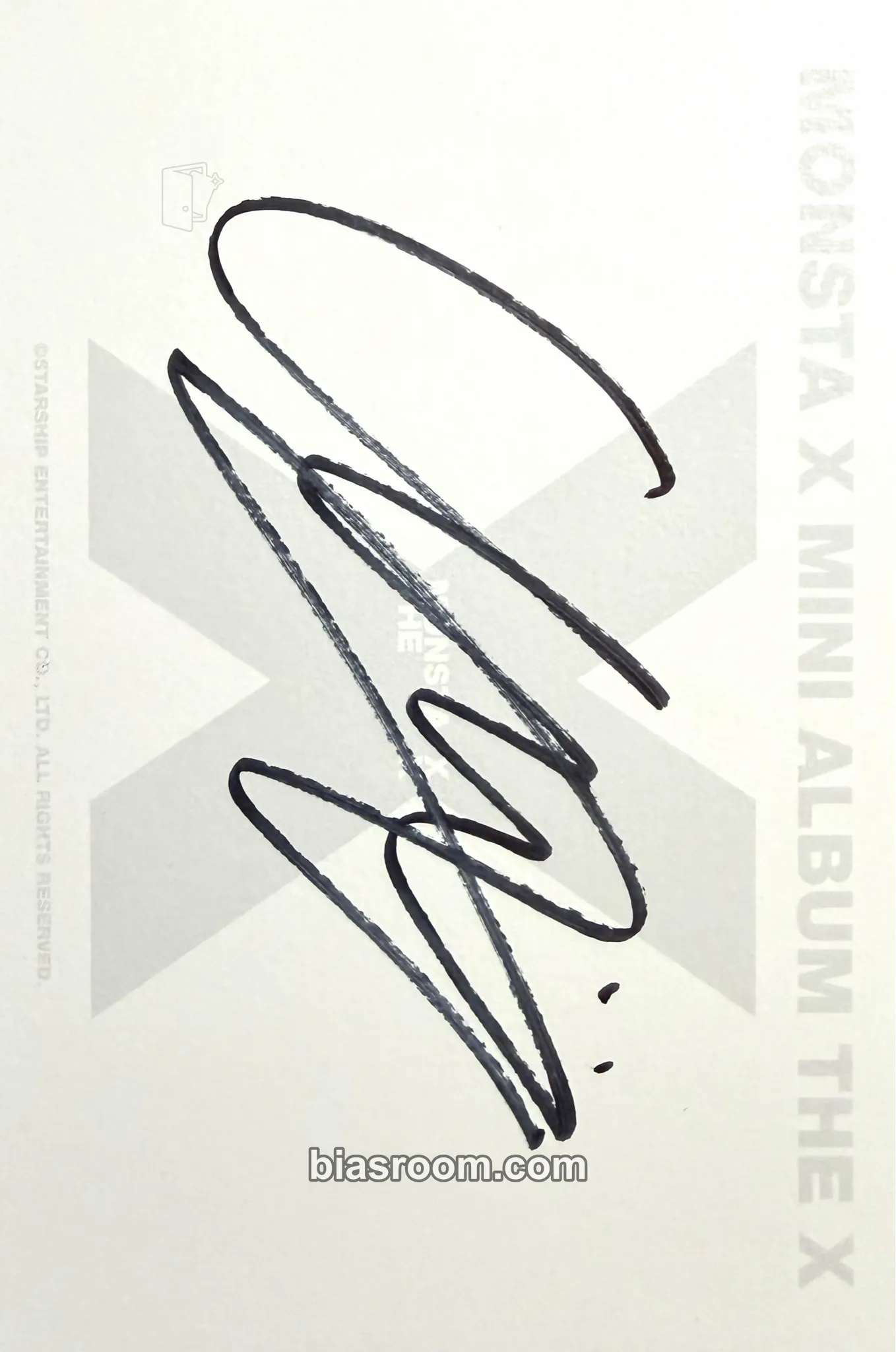 Kihyun THE X Photocard - MONSTA X - MONSTA X K-pop photocard