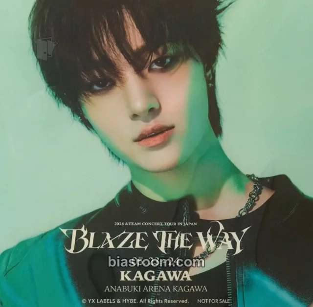 Jo 2026 &TEAM CONCERT TOUR 'BLAZE THE WAY' トレカ - &TEAM | Bias Room