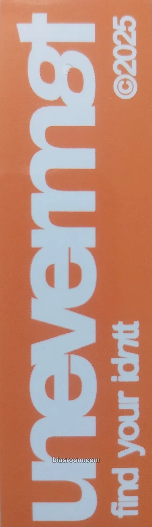 idntt - unevermet Album sticker album inclusion we version