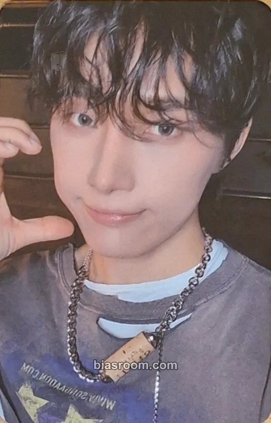 Jaehan Uncapped Photocard - Omega X - Omega X K-pop photocard
