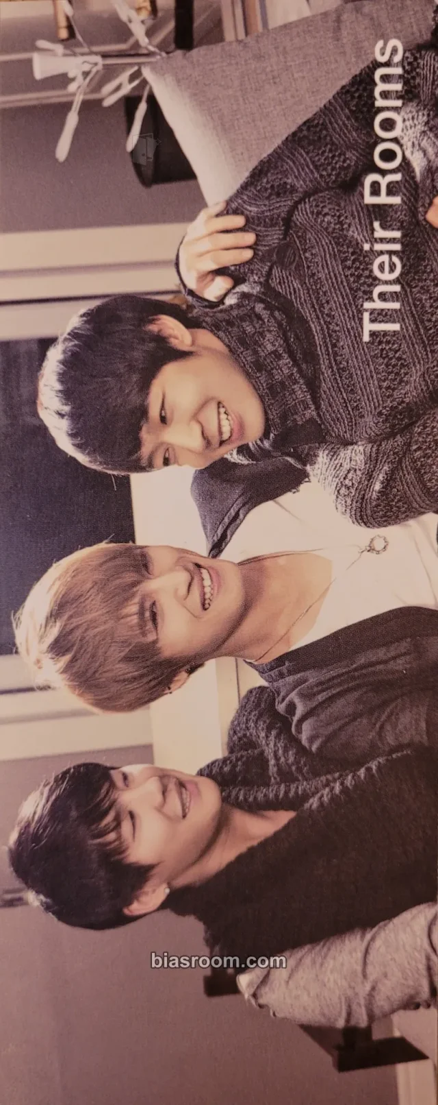 JX - Their Rooms "Our Story" Album album inclusion bookmark