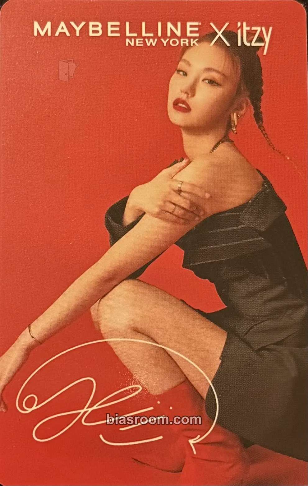 Yeji Maybelline x ITZY トレカ - ITZY | Bias Room