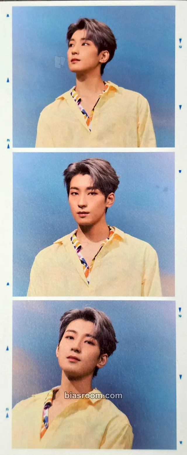 SEVENTEEN - Wonwoo - SECTOR 17 Album album inclusion 3 cut photo photo strip new beginnings version