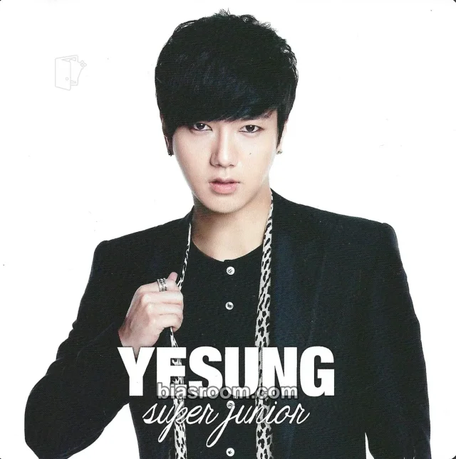 Yesung SUPER JUNIOR Hero K-pop photocard