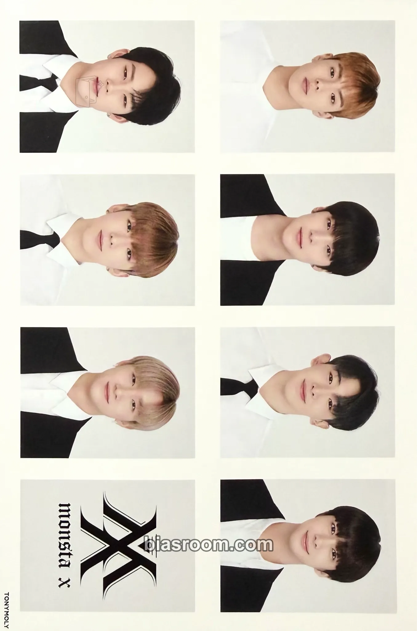 Monsta X x Tonymoly Collaboration Photocard - MONSTA X - MONSTA X K-pop photocard