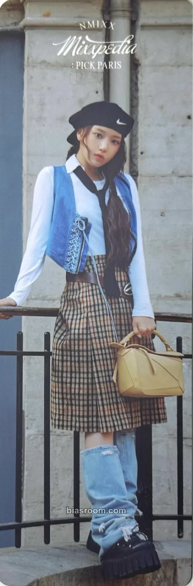 NMIXX - Jiwoo - MIXXPEDIA : PICK PARIS Other photobook inclusion bookmark item set