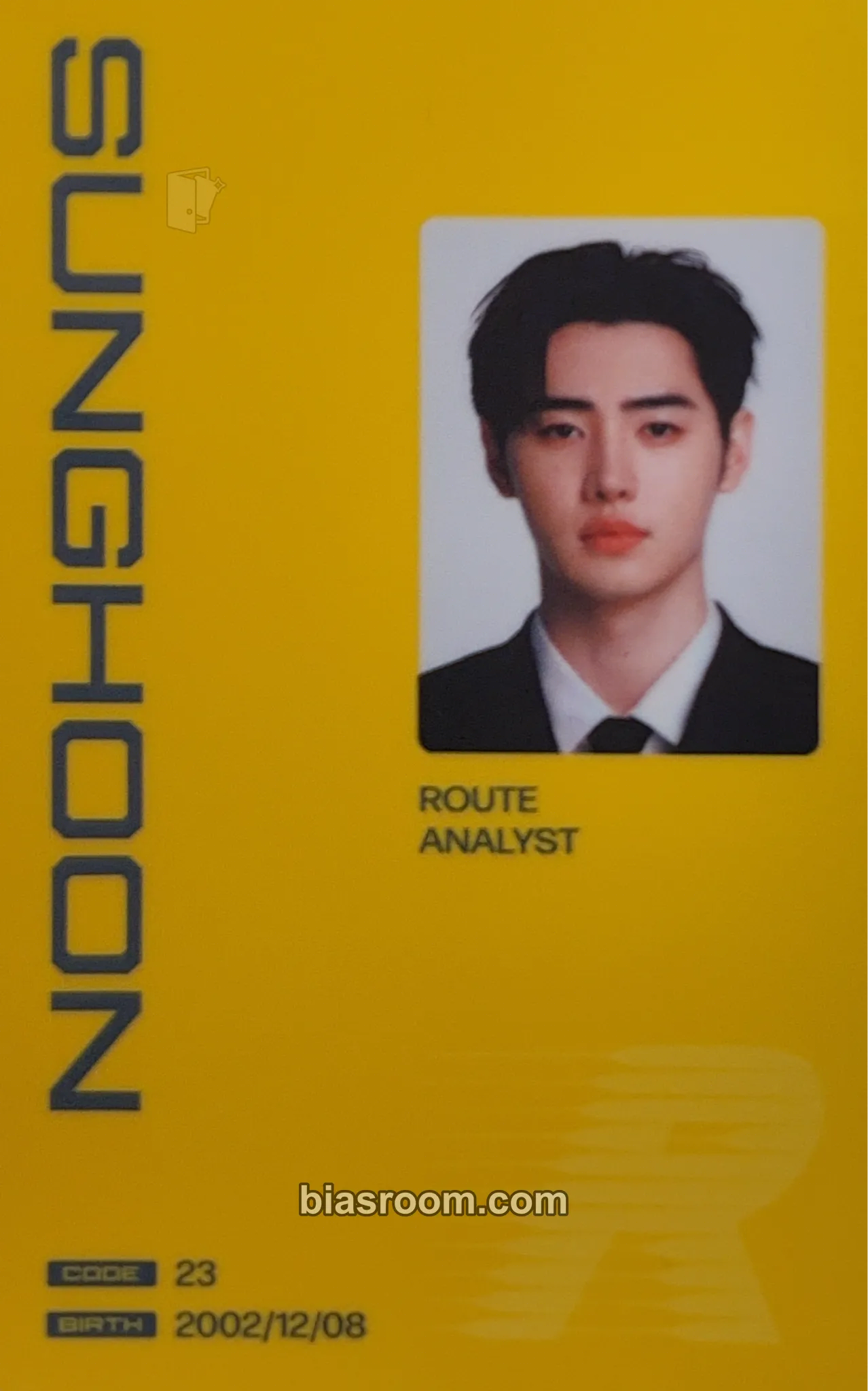 Sunghoon THE SIN: BLISS Photocard - ENHYPEN - ENHYPEN K-pop photocard