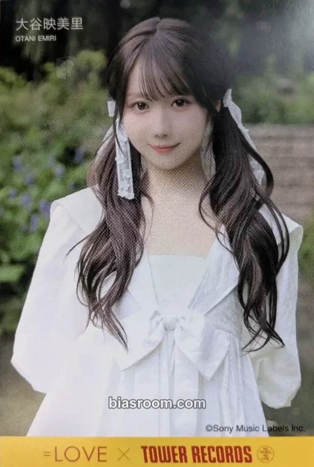 =LOVE - Otani Emiri - koi, hajimemashita Album postcard tower records japan purchase benefit