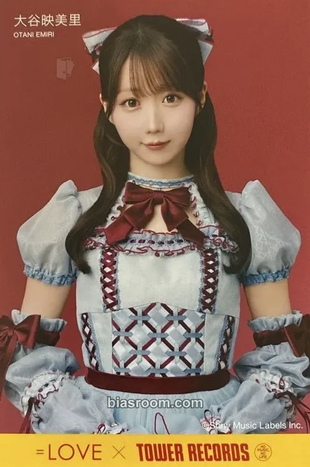 =LOVE - Otani Emiri - gekiyaku chudoku Album tower records japan purchase benefit postcard