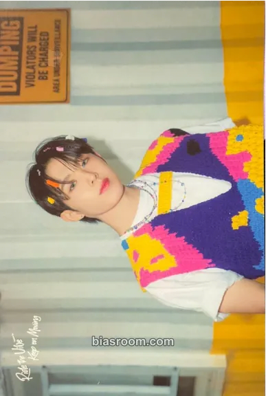 Hyui Ride the Vibe (Japanese ver.) / Keep on Moving Photocard - NEXZ - photocard K-pop NEXZ