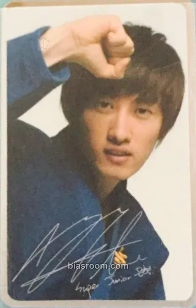 SUPER JUNIOR - Eunhyuk - Attack on the Pin-Up Boys DVD Other dvd/blu-ray inclusion mirror card printed signature