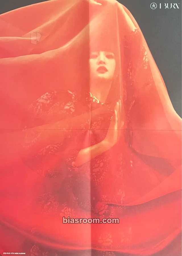 i-dle - Minnie - I Burn Album album inclusion fire version poster