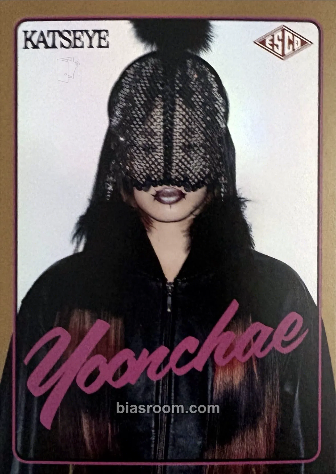Yoonchae ESCO “WILD” Trading Cards トレカ - KATSEYE | Bias Room