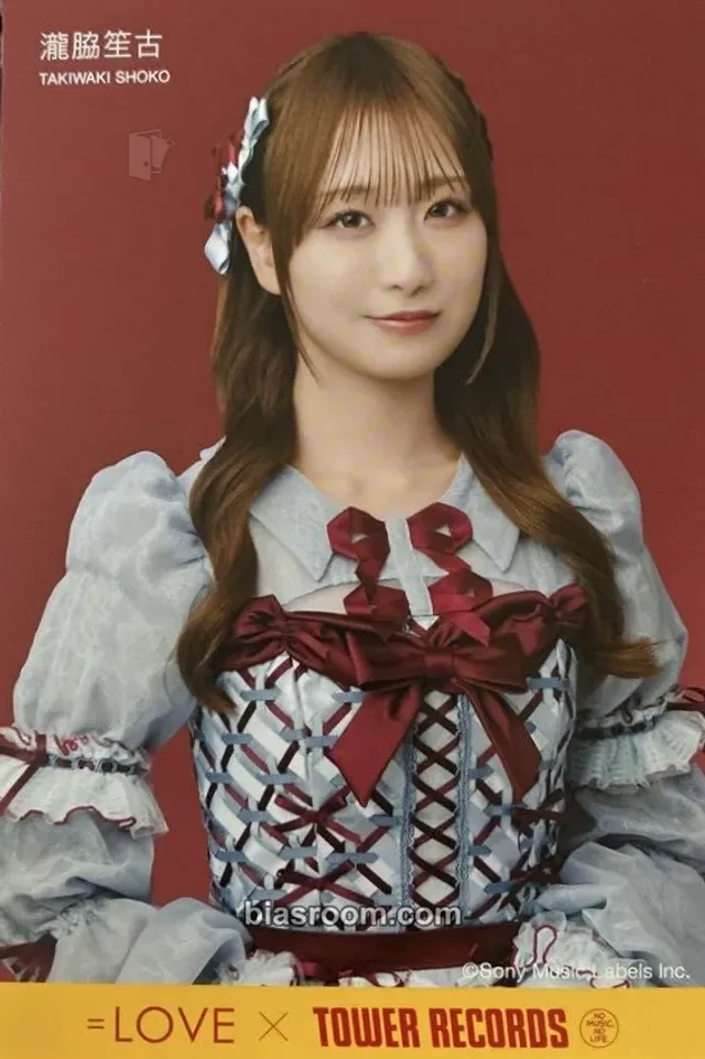 =LOVE - Takiwaki Shoko - gekiyaku chudoku Album tower records japan postcard purchase benefit