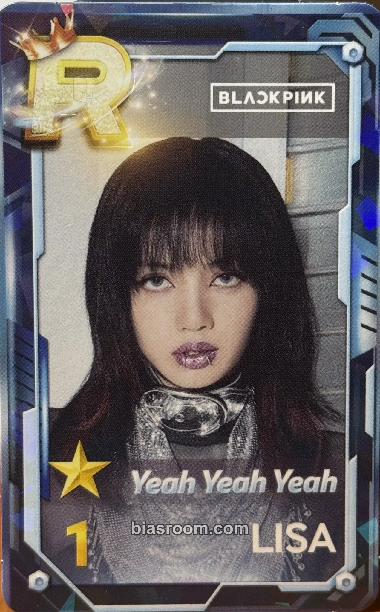 Lisa BLACKPINK x Superstar (game) Photocard - BLACKPINK - BLACKPINK K-pop photocard