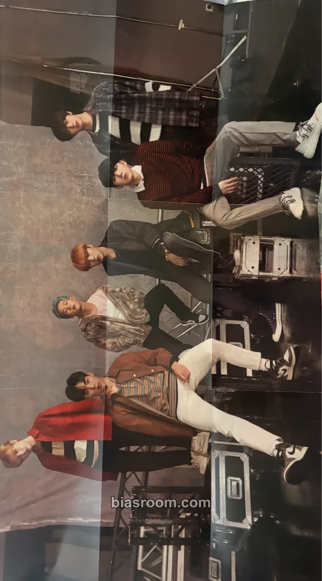 MONSTA X - All About Luv Album album inclusion poster deluxe version english album