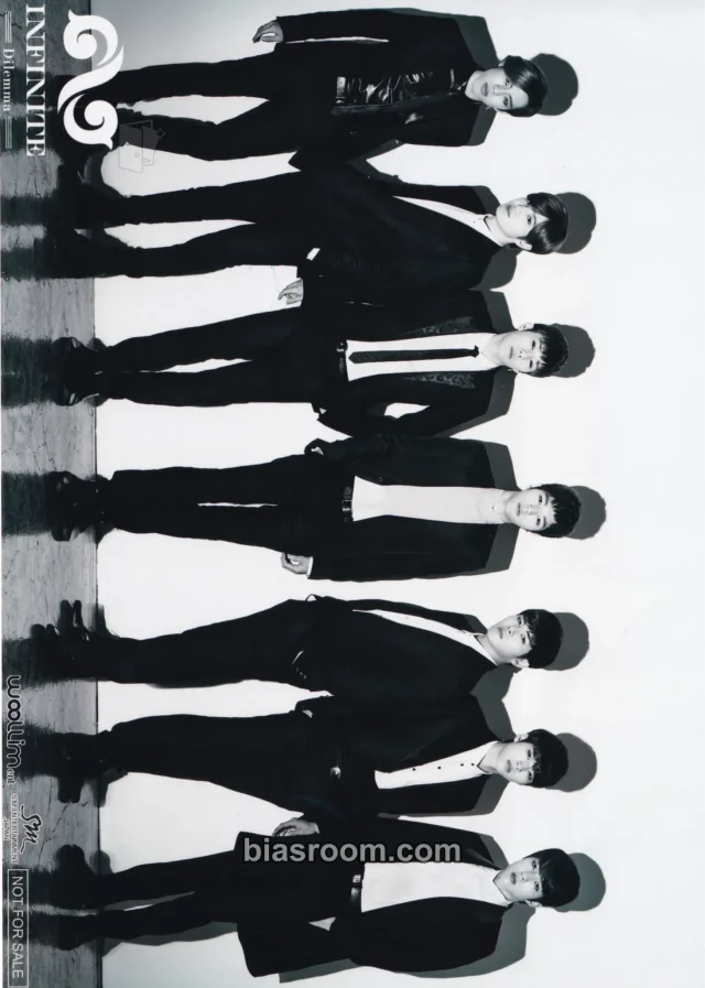INFINITE - Dilemma Album jpfc (japan fanclub) purchase benefit fanclub benefit postcard
