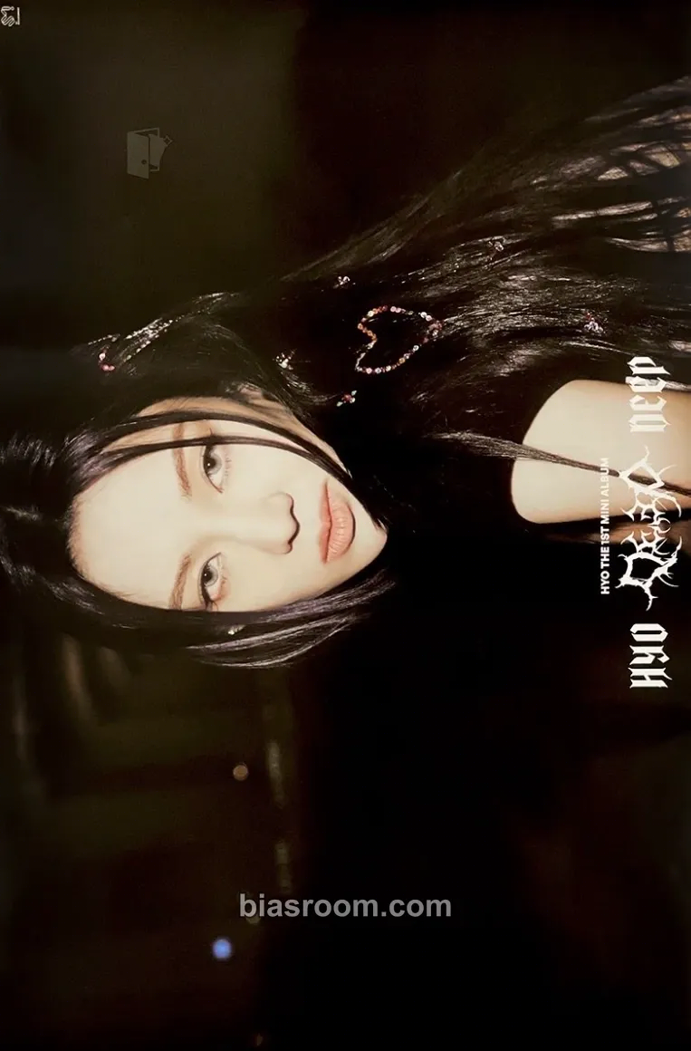 Hyoyeon DEEP - The 1st Mini Album Photocard - Girls' Generation - Girls' Generation K-pop photocard
