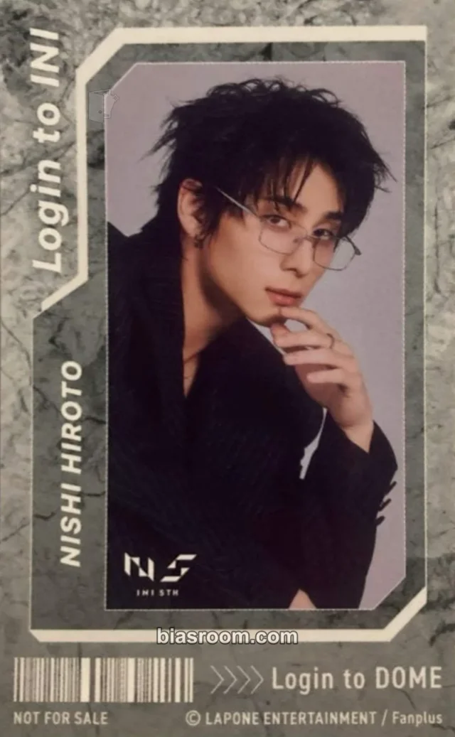 INI - Hiroto - 𝟐𝟎𝟐𝟔 𝑰𝑵𝑰 𝟓𝑻𝑯 𝑨𝑵𝑵𝑰𝑽𝑬𝑹𝑺𝑨𝑹𝒀 𝑫𝑶𝑴𝑬 𝑻𝑶𝑼𝑹 [𝑪𝑰𝑻𝒀 𝑶𝑭 𝑳𝑰𝑮𝑯𝑻𝑺]  Event sticker venue-limited lalaport