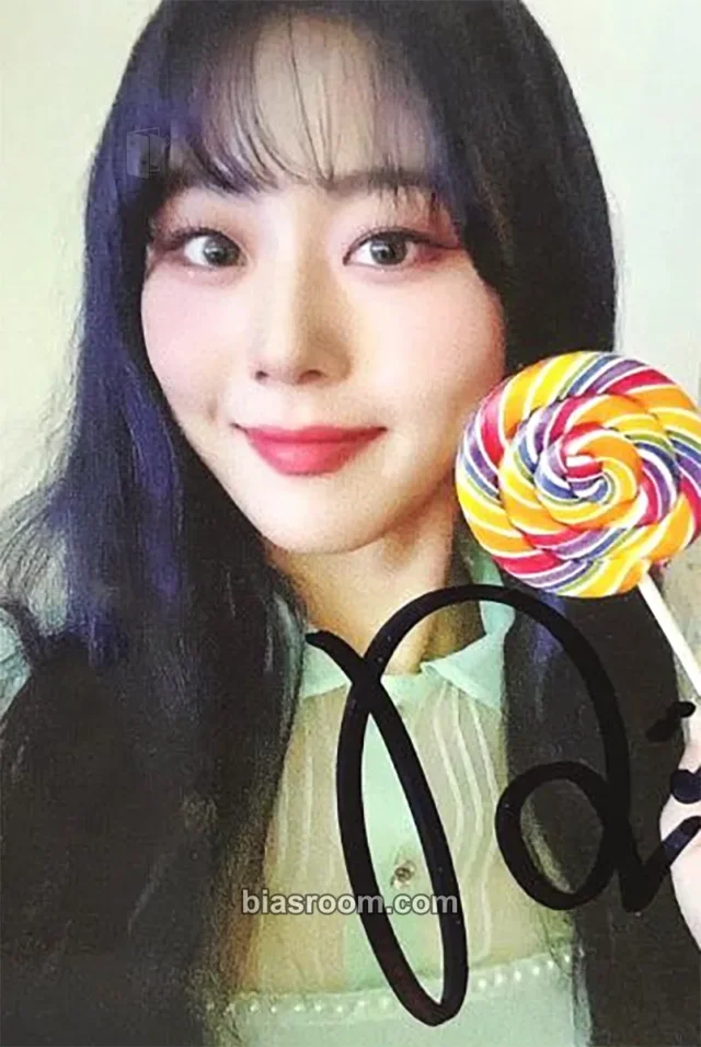 Cherry Bullet - Chaerin - Cherry Rush Album dmc music video call/fancall winner benefit autographed version 1