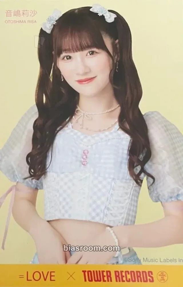 =LOVE - Otoshima Risa - natsumatope Album postcard purchase benefit tower records japan