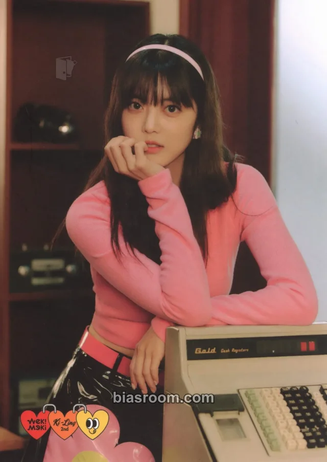 Weki Meki - Ji Suyeon - 2nd Official Fanclub Kit Other postcard item set fanclub/membership