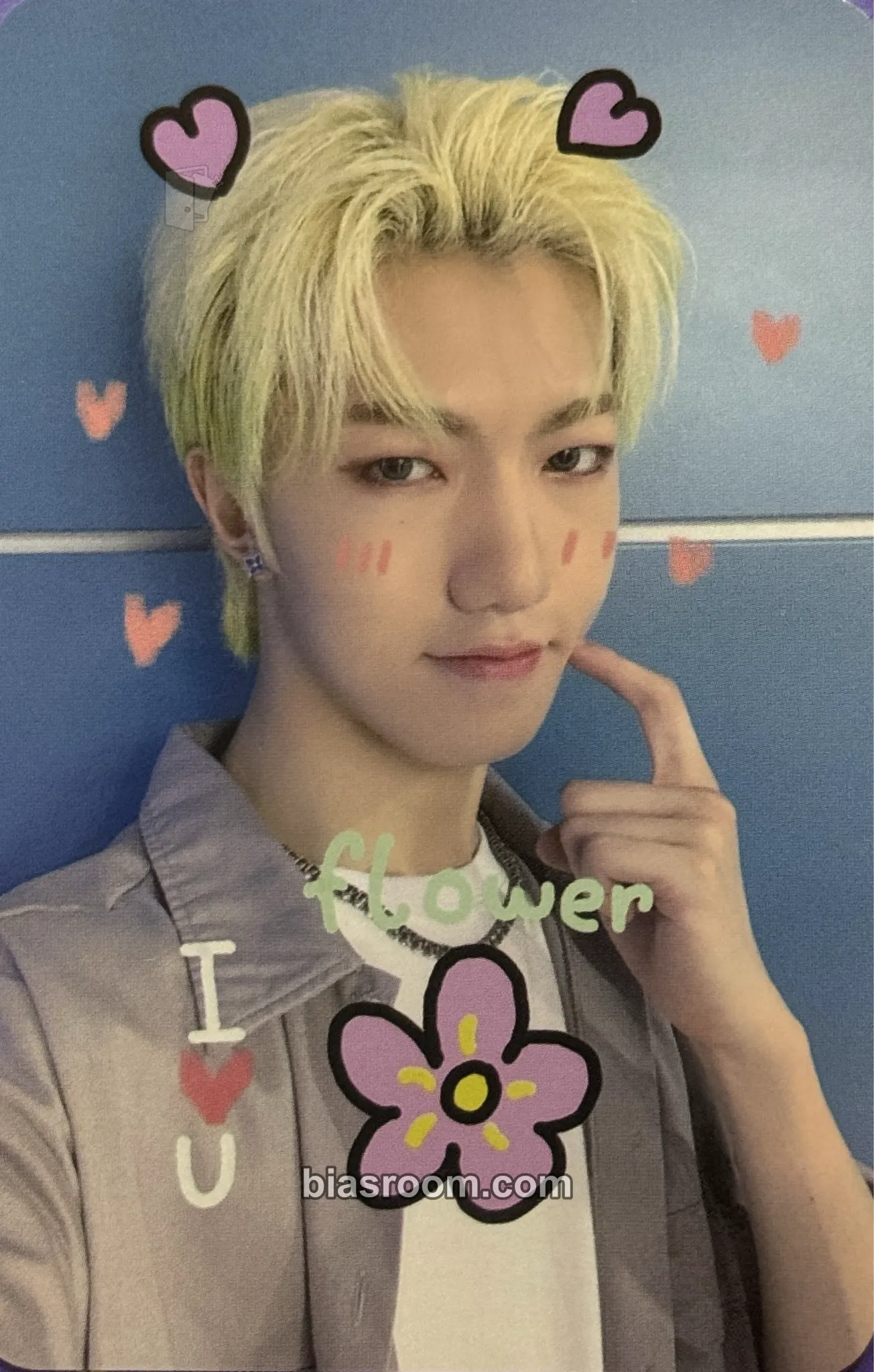 ra.L BLUE SET Chapter 2. CHOICE Photocard - TRENDZ - TRENDZ K-pop photocard