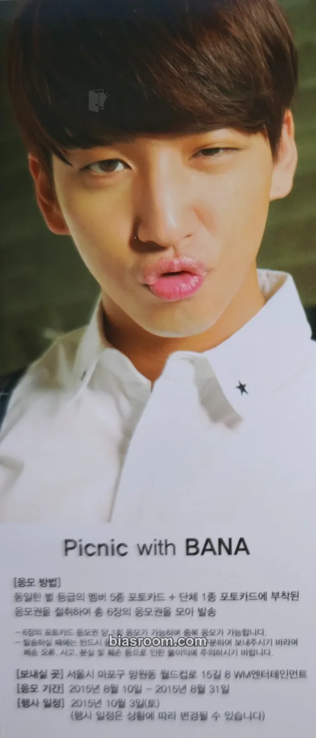 B1A4 - Baro - Sweet Girl Album 1 star album photocard non-standard size first press only