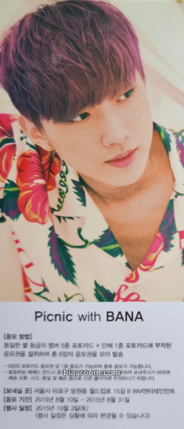 B1A4 - Jinyoung - Sweet Girl Album 1 star album photocard non-standard size first press only