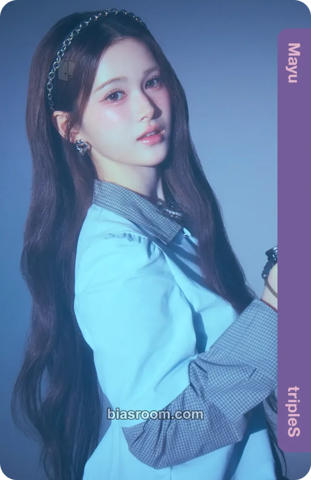 Mayu tripleS DNA K-pop photocard