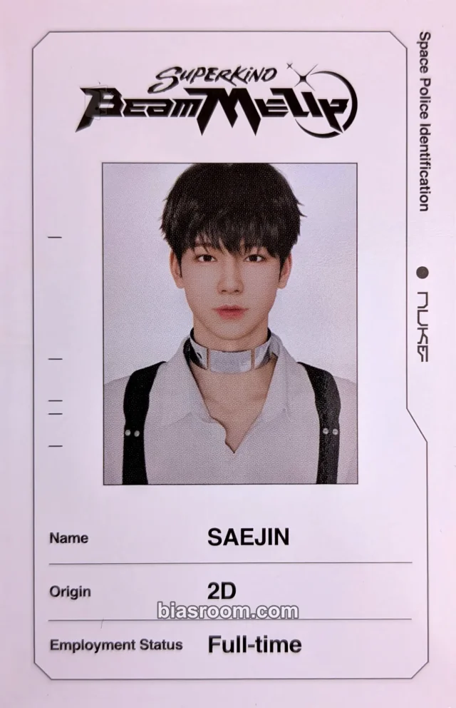 Superkind - SAEJiN - Profiles of the Future (Λ) : 70% Album album photocard 3d version qr card id card