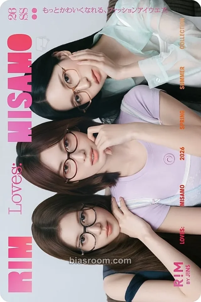 TWICE - Momo & Sana & Mina - MISAMO x RIN by JINS Other brand collaboration jins pop-up purchase benefit offline