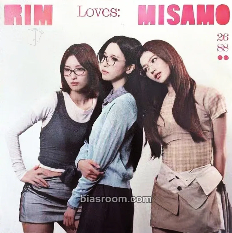 MISAMO x RIM by JINS Photocard - TWICE - TWICE K-pop photocard