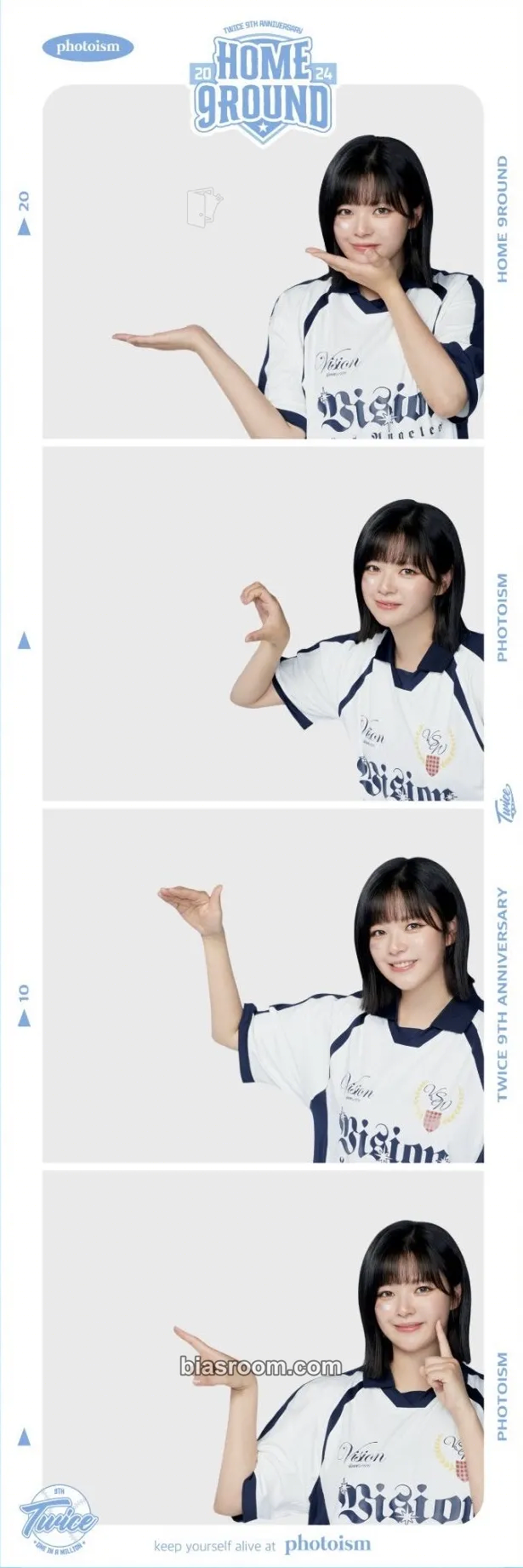 Jeongyeon TWICE x photoism Photocard - TWICE - TWICE K-pop photocard