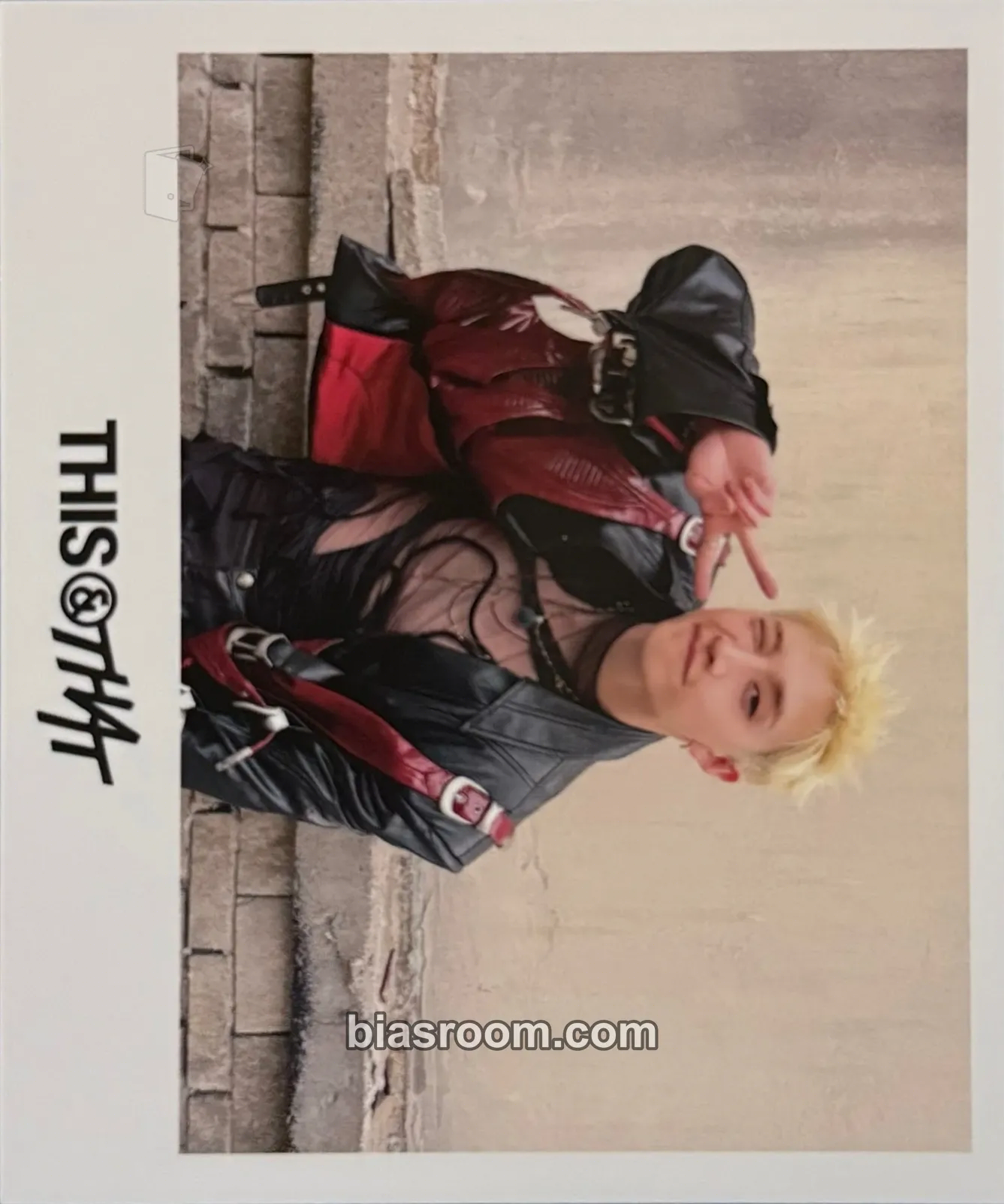 Bang Chan THIS & THAT Photocard - Stray Kids - Stray Kids K-pop photocard