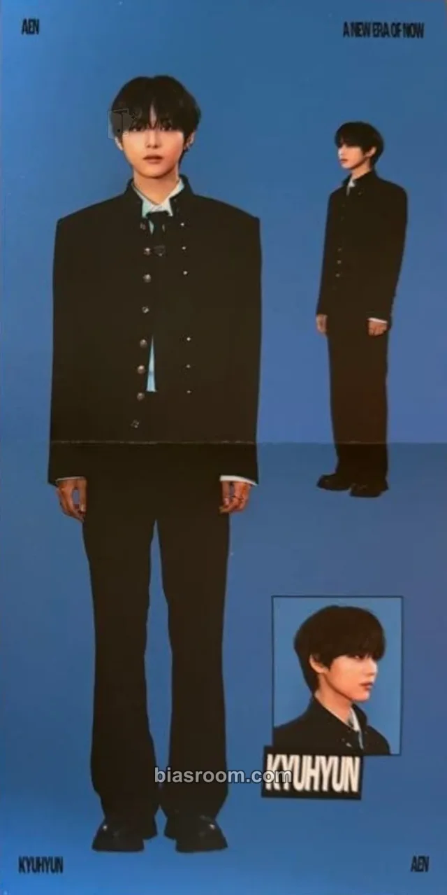 AEN - Kyuhyun - A NEW ERA OF NOW Album album inclusion poster mini poster jewel case version jewel version