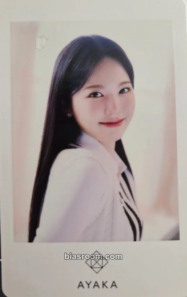 NiziU - Ayaka - “Paradise” official goods Other photocard set polaroid merch photocard