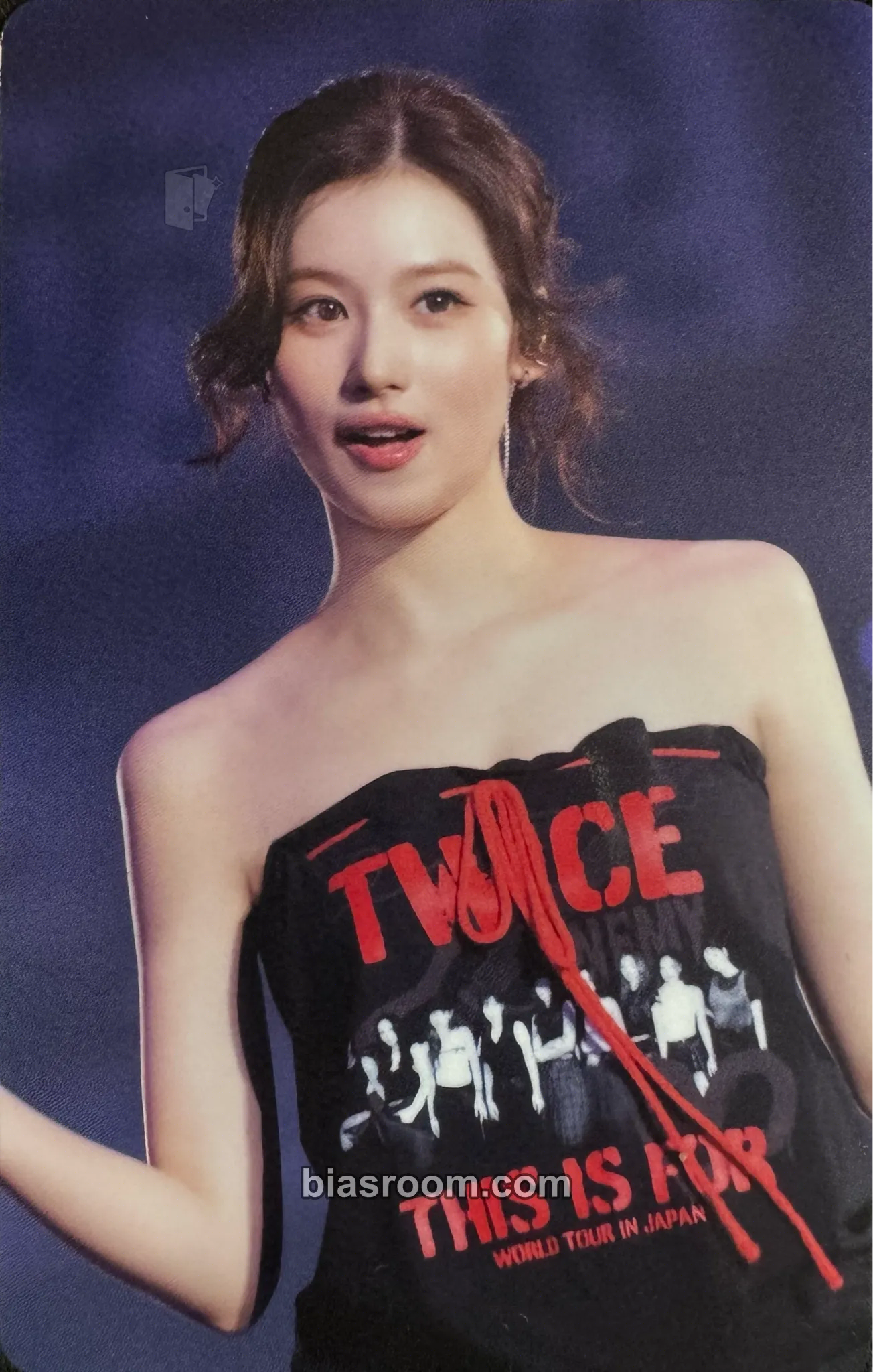 Sana THIS IS FOR WORLD TOUR IN JAPAN DVD & BLU-RAY Photocard - TWICE – TWICE K-Pop-Photocard