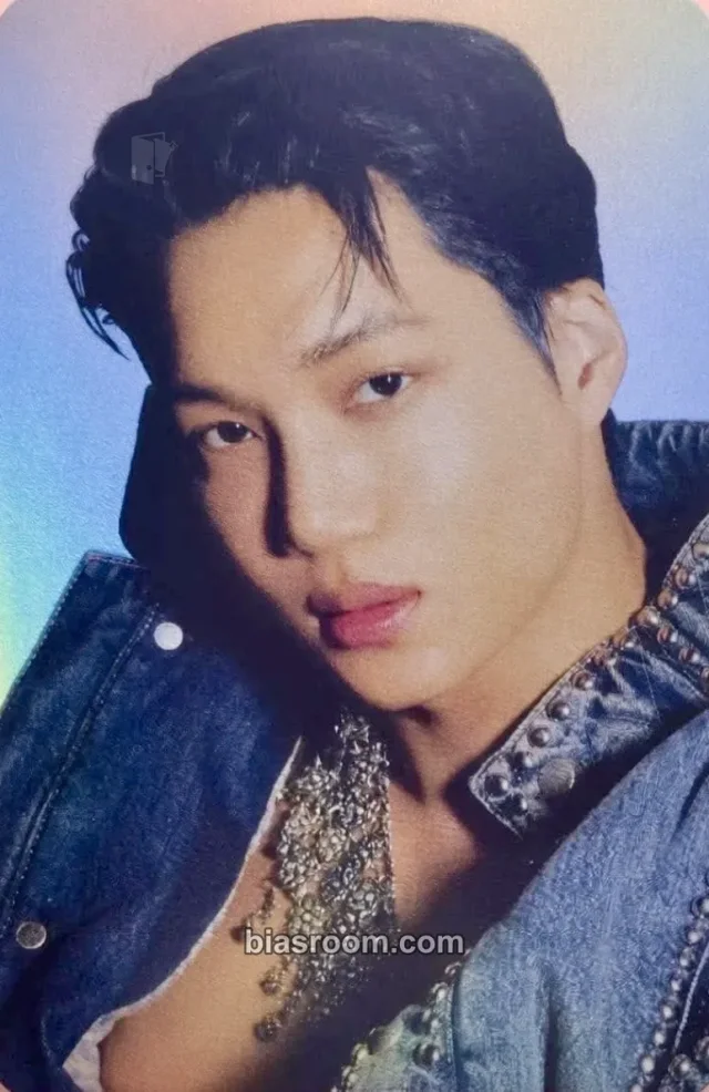 EXO - Kai - Rover Album holographic (hologram) item set B version merch photocard smtown & store