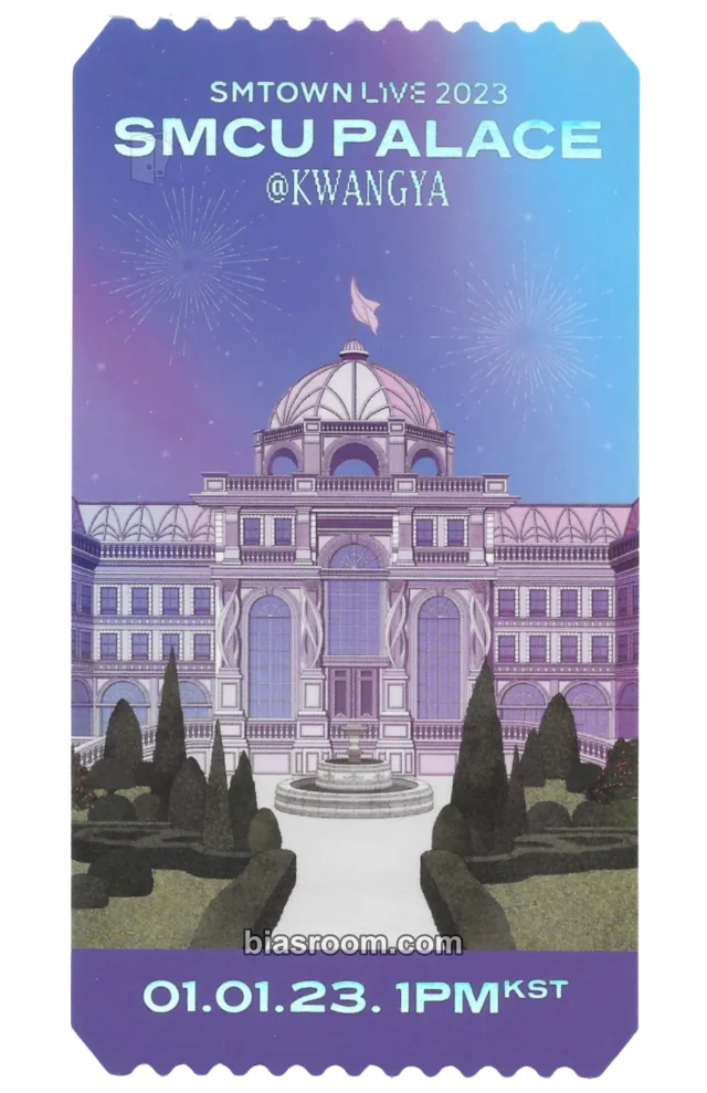 aespa - SM Town Live 2023/2024: SMCU Palace Event ticket merch inclusion merch pack foil card