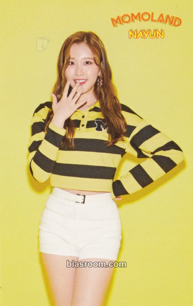 MOMOLAND - Nayun - BAAM Album japan pob (pre-order benefit) tsutaya