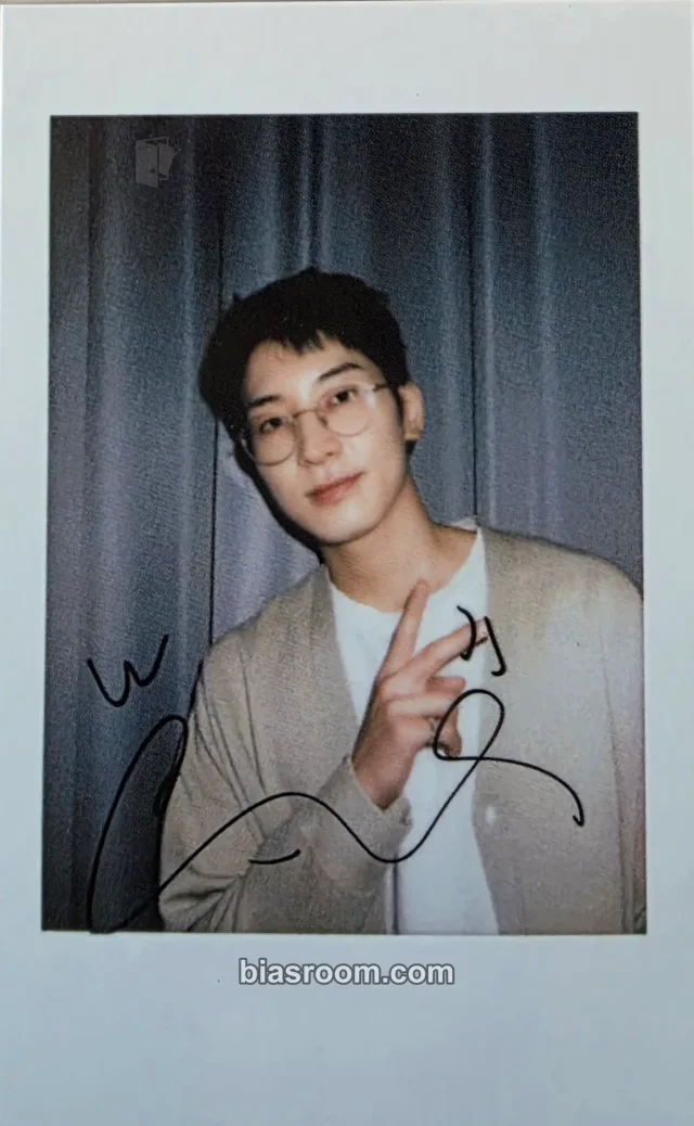 SEVENTEEN - Wonwoo - SECTOR 17 Album C version fansign withfans / yizhiyu (yzy) winner benefit polaroid