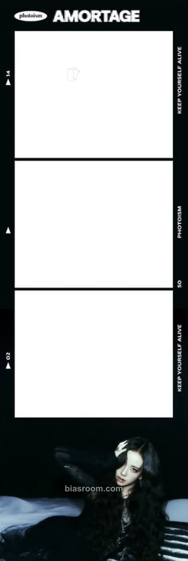 Jisoo AMORTAGE (Jisoo solo) Photocard - BLACKPINK - photocard K-pop BLACKPINK